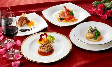 バレンタインコース(銀座スカイラウンジ)