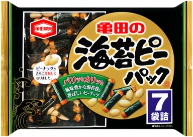 124g 海苔ピーパック7袋詰