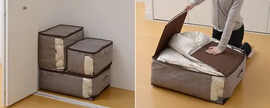 布団も入る大型収納ケース