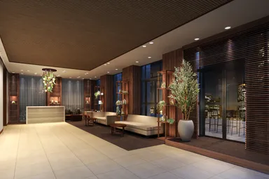 みなとみらい店ラウンジ（夜）