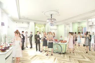 白壁店デザートビュッフェホール