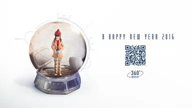 360度スノードームイメージ