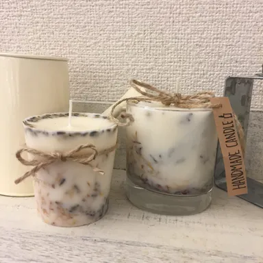 ハーブアロマキャンドル