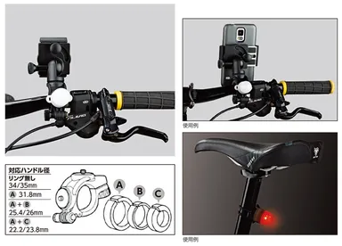 JOBY GT バイクマウントPRO＆ライトパック