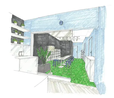 ダイニング＆スタディルーム