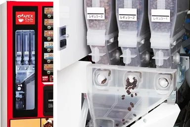 調理過程が見える“スケルトンデザイン”