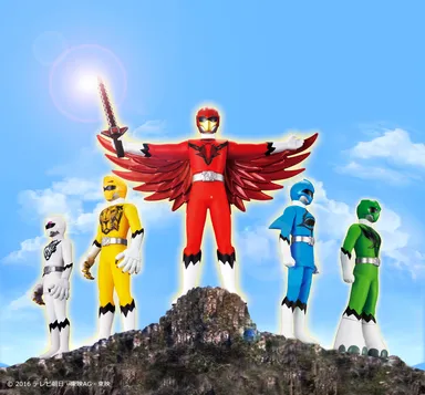 戦隊ヒーローシリーズSP 最強の王者！ジュウオウジャー野性解放ソフビ5体セット