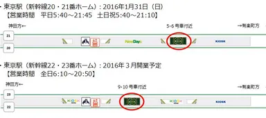 開業予定日・店舗位置