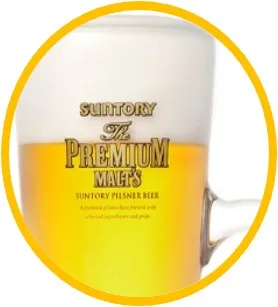 美味しいビールは泡比率7：3