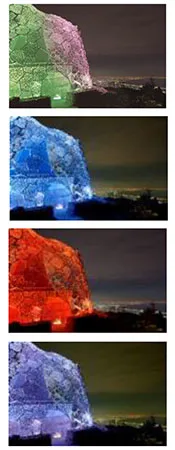 「Lightscape in Rokko」の季節ごとのイメージ写真