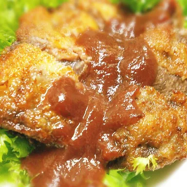 『エゾ鹿のカツレツ』