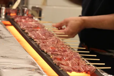 『日本再生酒場 千葉富士見店』焼き台