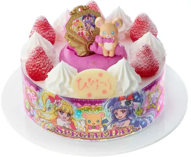生ケーキ（プリキュア！）