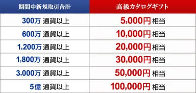 キャンペーン条件