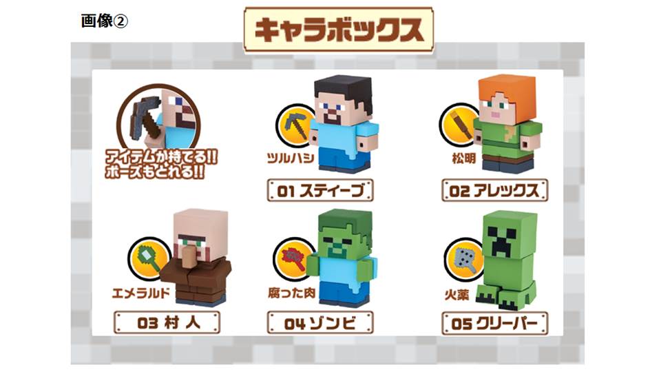 驚くばかりマイクラ キャラクター 一覧 アニメ画像