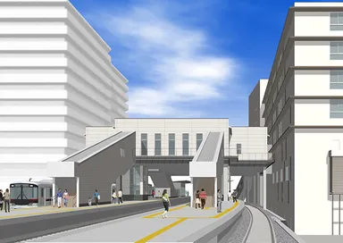 外観イメージ図（南側から）