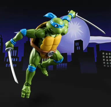 S.H.Figuarts レオナルド(1) ※画像はイメージです。(C)2016 Viacom Overseas Holdings C.V. All Rights Reserved. Teenage Mutant Ninja Turtles,and all related titles, logos and characters are trademarks of Viacom Overseas Holdings C.V.