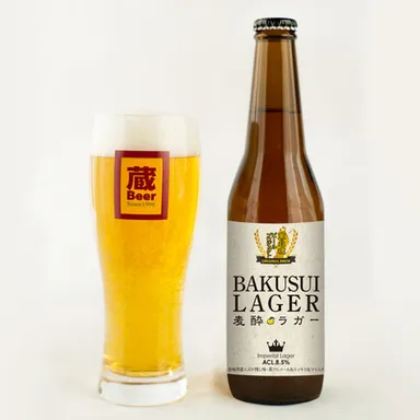 東北魂ビールプロジェクト「麦酔ラガー」ボトル