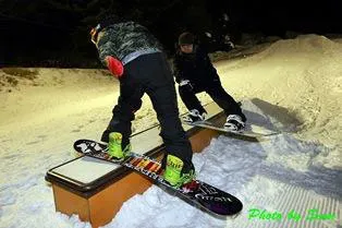 プロライダーによる「ボックス」試走時の様子