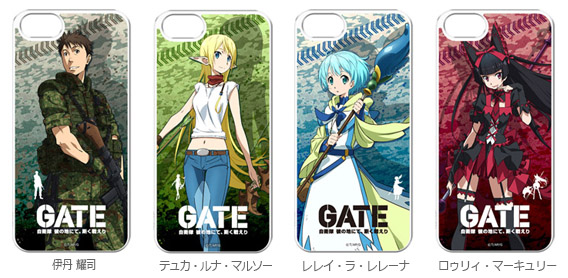 アニメ Gate ゲート 自衛隊 彼の地にて 斯く戦えり のキャラを印刷したiphoneケース スマホスタンド パスケースが新登場 ハクバ写真産業株式会社のプレスリリース