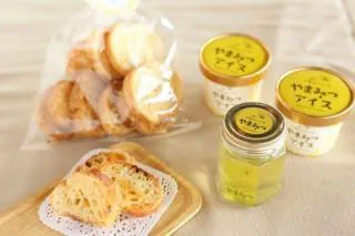 六甲山ミツバチ　やまみつラスク／六甲山ミツバチ　やまみつアイス