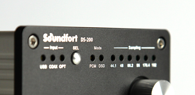 2022SUMMER/AUTUMN新作 Soundfort DS-200: ハイパフォーマンスUSB DAC（32bit/192kHz, DSD5. 6MHz対応多彩なデジタル入出力