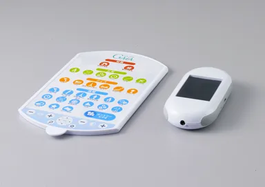 液晶画面付きタッチペン(パーフェクトペン)とメニューパネル