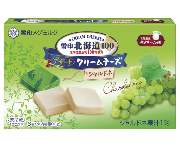 『雪印北海道100 クリームチーズ シャルドネ』
