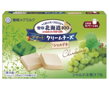 『雪印北海道100 クリームチーズ シャルドネ』