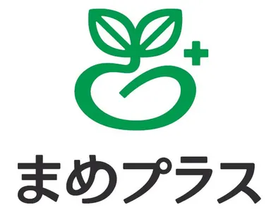 「まめプラス」新ブランドロゴ