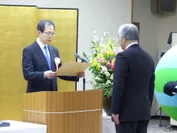 2月8日　杉妻会館（福島市）で実施された表彰式