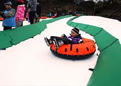 スノーチューブ　開催時の様子