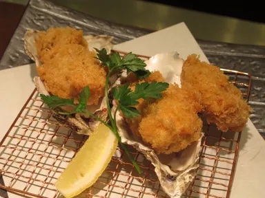 殻付き牡蠣御膳2