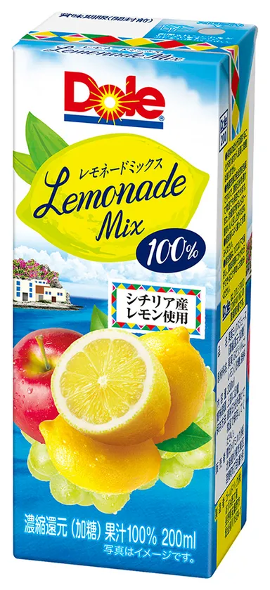 『Dole(R) レモネードミックス 100％』