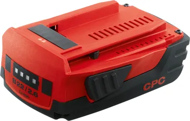 22V バッテリーパック B22/2.6 Li-ion