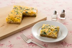 かぼちゃとほうれん草のブランキッシュ