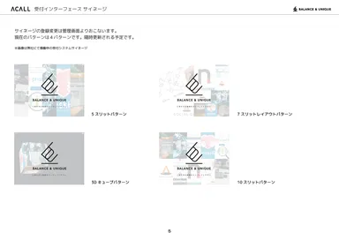 サイネージパターン
