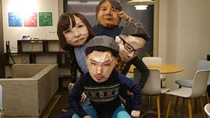 「デカ顔マスクワークショップ」イメージ