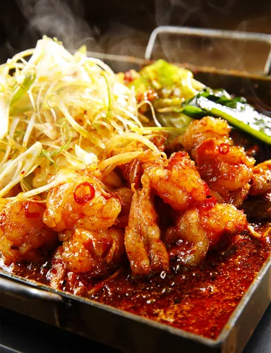 辛味噌ホルモン焼き