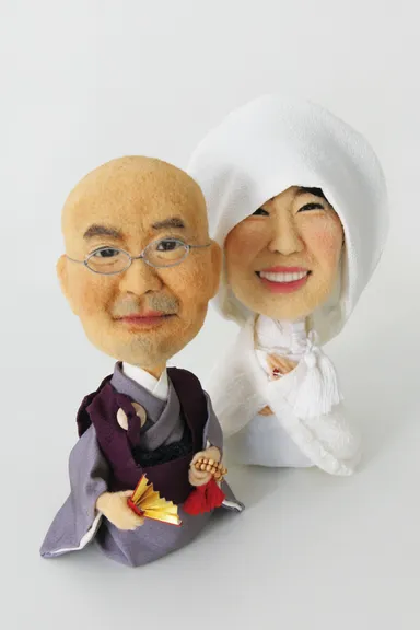 作品例(結婚和装・縦)