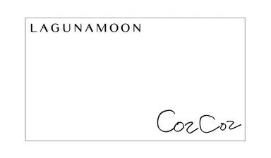 安西こずえ　LAGUNAMOON　ロゴ