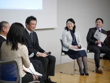 新出先生・渡辺氏も交えて盛り上がるトークセッション