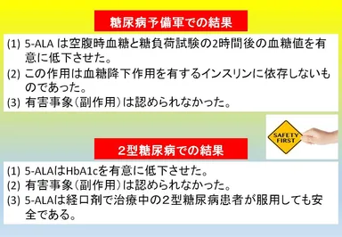 糖尿病予備軍・2型糖尿病での結果