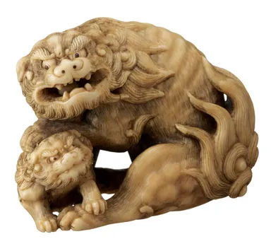 親子獅子(個人蔵)