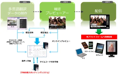 自動スポッティング概要図