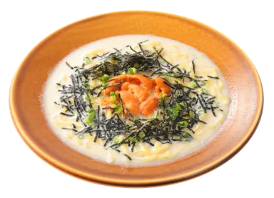 生うにのクリームラーメン