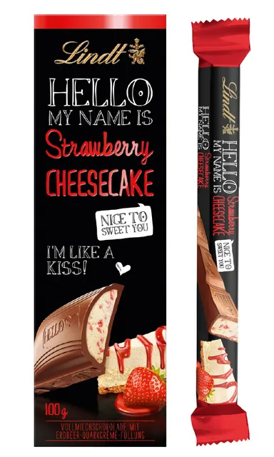 「HELLO」ストロベリーチーズケーキ