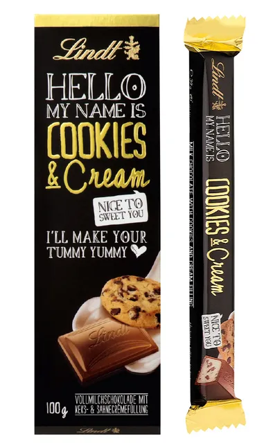 「HELLO」クッキー＆クリーム