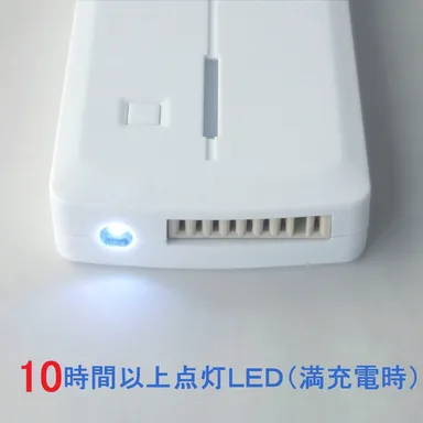 安心の長時間点灯LED