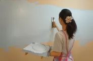 漆喰塗り体験